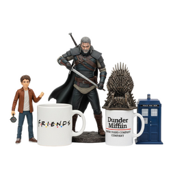 Συλλεκτικά σειρών – Stranger Things, Game of Thrones, The Witcher, Friends, The Office, Doctor Who, φωτορεαλιστικά προϊόντα, μόνο live-action σειρές, χωρίς λέξεις, Techbox