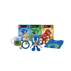 Sonic the Hedgehog games και συλλεκτικά – game boxes για Switch, PlayStation, Xbox, φιγούρες Sonic, Tails, Knuckles, λούτρινο, t-shirt, κούπα, μπρελόκ | Techbox