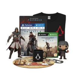 Assassin’s Creed games και collectibles – Assassin’s Creed Valhalla, φιγούρα, μπλούζα, controller, κούπα, μπρελόκ, Funko Pop, puzzle | Techbox