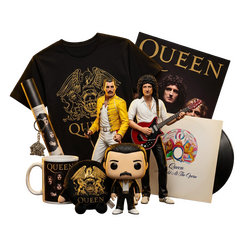 Queen συλλεκτικά – φιγούρες Freddie Mercury, Brian May, Queen Funko-style pop, t-shirt, κούπα, αφίσα, μπρελόκ, βινύλιο | Techbox