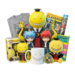 Assassination Classroom συλλεκτικά – φιγούρα Koro-sensei (κίτρινο χαμογελαστό πρόσωπο), Nagisa Shiota, Karma Akabane, Funko-style pop, t-shirt, κούπα, αφίσα, μπρελόκ, plush, manga | Techbox