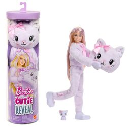 Barbie - Cutie Reveal Sweet Bows Purple Kitten (JJP64) / Toys