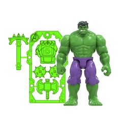 Avengers - Figure With Gear 11 cm - Hulk (G31005X0) / Toys