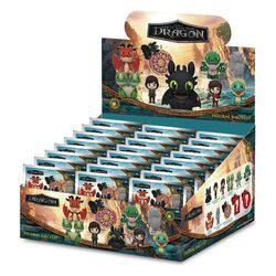 How to Train Your Dragon 3D PVC Bag Clips Series 2 Display (24)