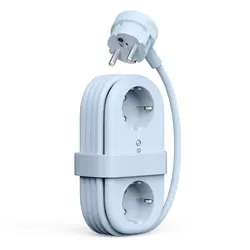 Orico AP3 65W GaN 6in1 Power Strip 2x AC + 2x USB-A + 2x USB-C - Blue | Techbox