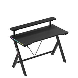 Huzaro Hero 1.9 RGB Gaming Desk Black