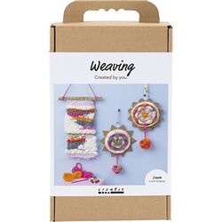DIY Kit - Craft Kit Weaving, Wall hangings, assorted colours, 1 pack (977879) / Toys