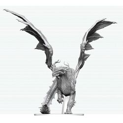 Dungeons & Dragons Nolzur's Marvelous Miniatures Unpainted Miniature Adult Spirit Dragon 24 cm