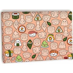 Uchiwa Manga Cover Sushies 24 x 17 cm
