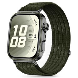 Tech-Protect Nylon Strap for Huawei Watch Fit 3 / 4 / 4 Pro / 5 / 5 Pro - Green