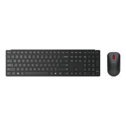 Lenovo 4X31S04810 keyboard Mouse included Office RF Wireless + Bluetooth US English Black