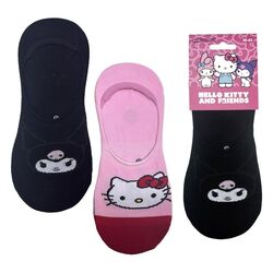 Sanrio Socks 2-Pack Hello Kitty Pinkies 36-43