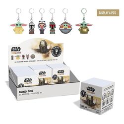 Star Wars Keychain The Mandalorian Blind Box Display (6)