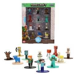 Minecraft Nano Metalfigs Mini Figures 12-Pack