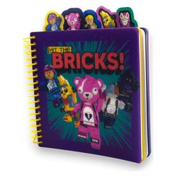 Lego Fortnite Notebook with Tabs