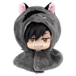 Haikyu!! Look Up Cape for PVC Figures Kuroo Cat (Repeat)