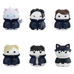 Jujutsu Kaisen Mega Cat Project Jujutsu Cats Hidden Inventory/Premature Death Ver. Mini Figures 3 cm Blind Box Display (8) (Repeat)