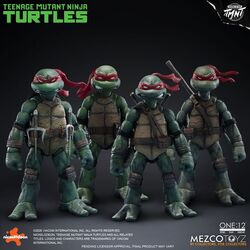 Teenage Mutant Ninja Turtles One:12 Collective Action Figures 1/12 Boxed Set 17 cm