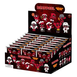 Deadpool 3D PVC Bag Clips Series 7 Display (24)