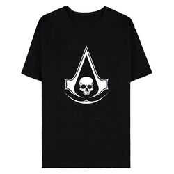 Assassin's Creed T-Shirt Black Flag Resynched Skull Size XL