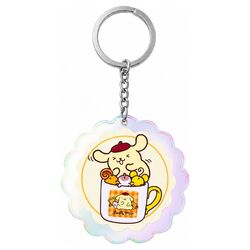 Sanrio Acrylic Keychain Pompompurin 30th Anniversary Squishy Cute Purin 01