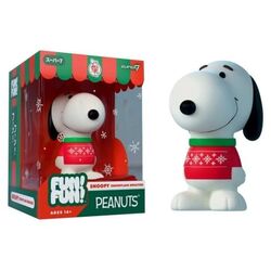 Vintage Peanuts Fun! Fun! Mini Figure Wave 03 Holiday Snoopy (Snowflake Sweater)