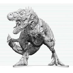 Dungeons & Dragons Nolzur's Marvelous Miniatures Unpainted Miniature Tyrannosaurus Zombie 20 cm