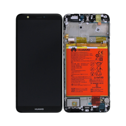Huawei (02351SVJ) Display incl. battery (Original) - Black, Huawei P Smart
