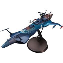 CAPTAIN HARLOCK - Arcadia Phantom Death Shadow - Model Kit 1/1500