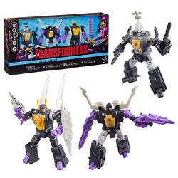 TRANSFORMERS - Bombshell, Shrapnell & Kickback - Figure MTME 14cm