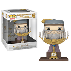 HARRY POTTER 3 - POP Deluxe N° 172 - Dumbledore with Podium