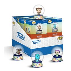 PIXAR - Mini Snow Globes - (BOX 12)