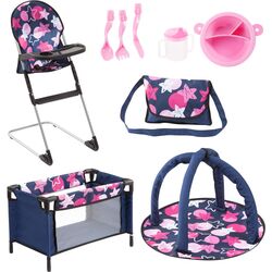 Bayer - Travelbed Set 9 in 1 (61769AB) / Toys
