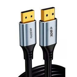 iBox ITVDP012 DisplayPort cable 4K 60Hz gold plug 2 m