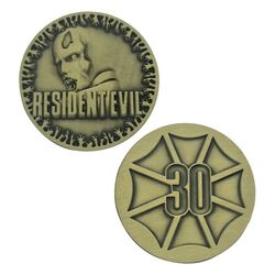 RESIDENT EVIL - 30th Anniversary - Limited Edition Coin -Antique Brass