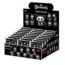 SKELANIMALS - Series 1 - 3D Foam Bag Clip (Display 24 Pcs)