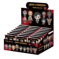 ARMY OF DARKNESS - Series 1 - 3D Foam Bag Clip (Display 24 Pcs)