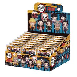 DEMON SLAYER - Series 1 - 3D Foam Bag Clip (Display 24 Pcs)
