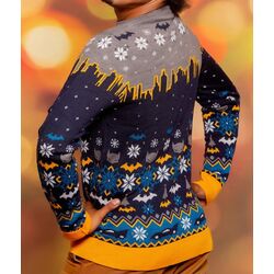 Batman Christmas Sweater Frosty Size XXL