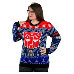 Transformers Christmas Sweater Size M