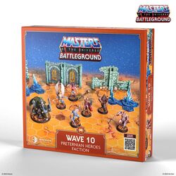 Masters of the Universe: Battleground Miniatures Game Wave 10: Preternian Heroes Faction *Spanish Version*