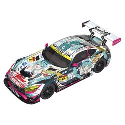 Hatsune Miku GT Project Vehicle 1/64 Good Smile Hatsune Miku AMG 2018 SUPER GT Ver. 7 cm