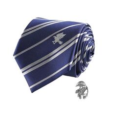 Harry Potter - Ravenclaw - Deluxe Tie with metal pin / Fan Shop and Merchandise