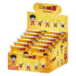 Dragonball Z 3D Foam Magnets Series 1 Blind Bag Display (12)