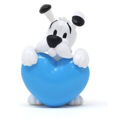 Asterix PVC Figure Dogmatix Blue Heart 4.5 cm