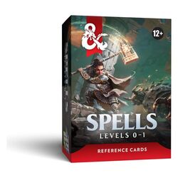Dungeons & Dragons RPG Reference Cards: Spells (Levels 0-1) *English Version*