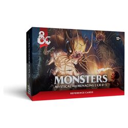 Dungeons & Dragons RPG Reference Cards: Monsters (Mystical and Menacing) *English Version*