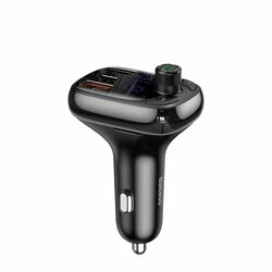 Baseus CCMT000101 FM transmitter 87.5 - 108 MHz Bluetooth Black