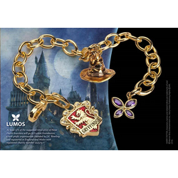 HARRY POTTER - Charm Bracelet - Lumos Gryffindor