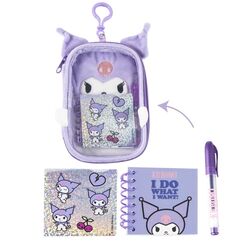 Cerda - Stationery Set Plush Hello Kitty Kuromi (I-2700002351) / Toys